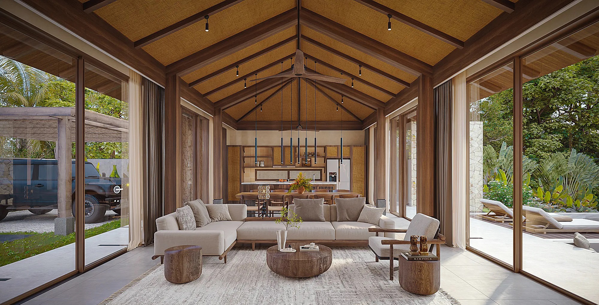 Mẫu nội thất biệt thự nghỉ dưỡng – villa